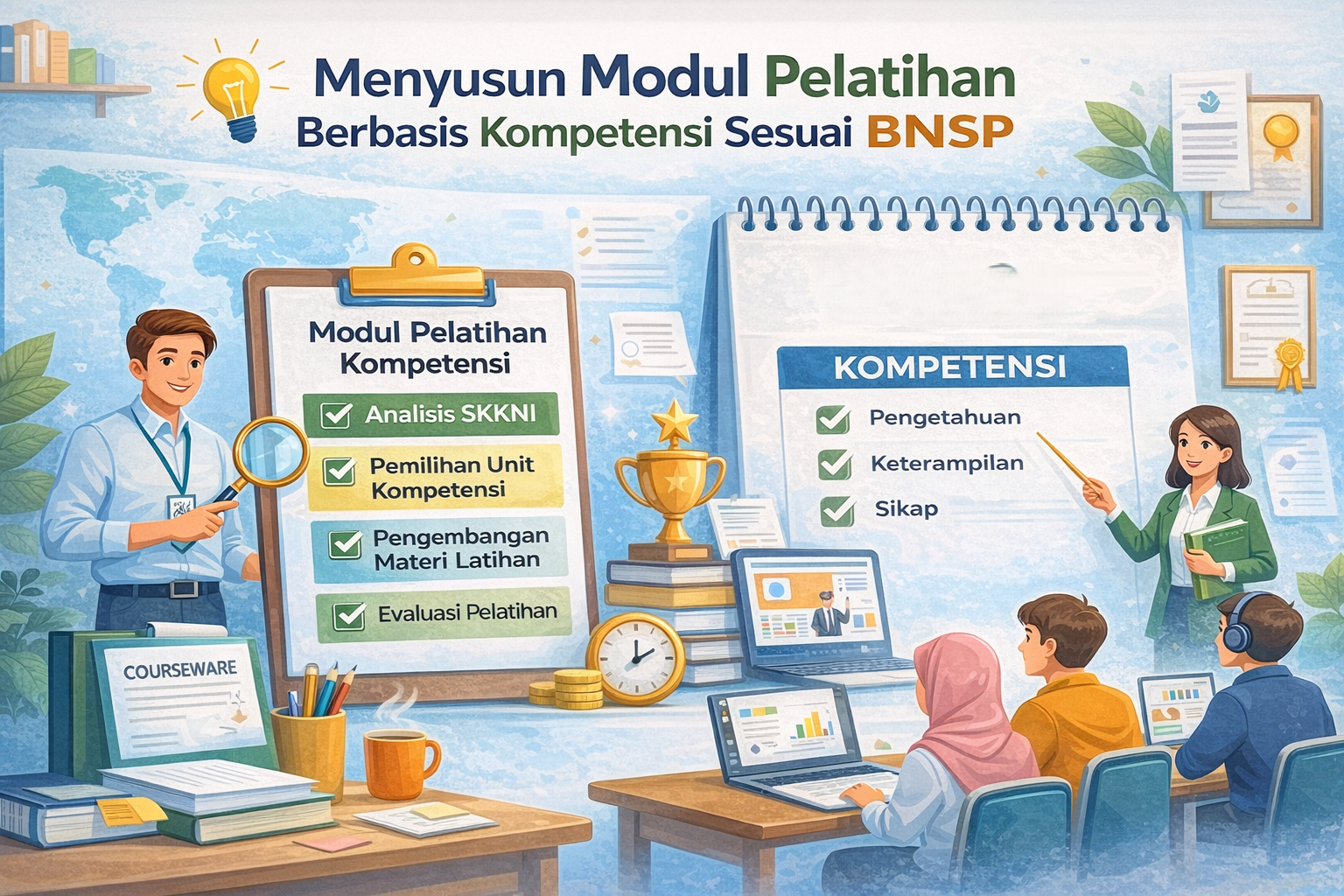 Menyusun Modul Pelatihan Berbasis Kompetensi Sesuai BNSP