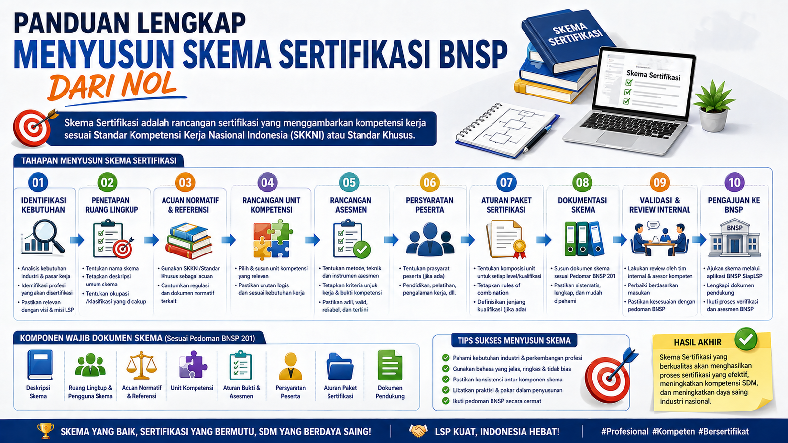 Panduan Lengkap Menyusun Skema Sertifikasi BNSP dari Nol