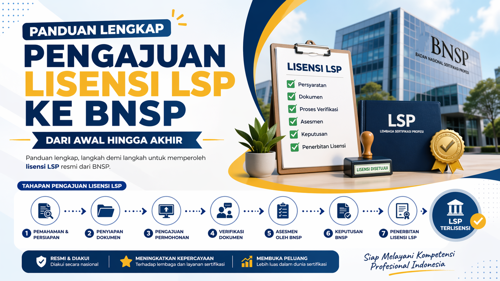 Panduan Lengkap Pengajuan Lisensi LSP ke BNSP dari Awal hingga Akhir