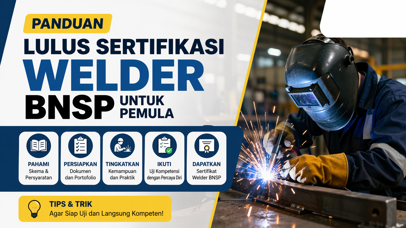 Panduan Lulus Sertifikasi Welder BNSP untuk Pemula