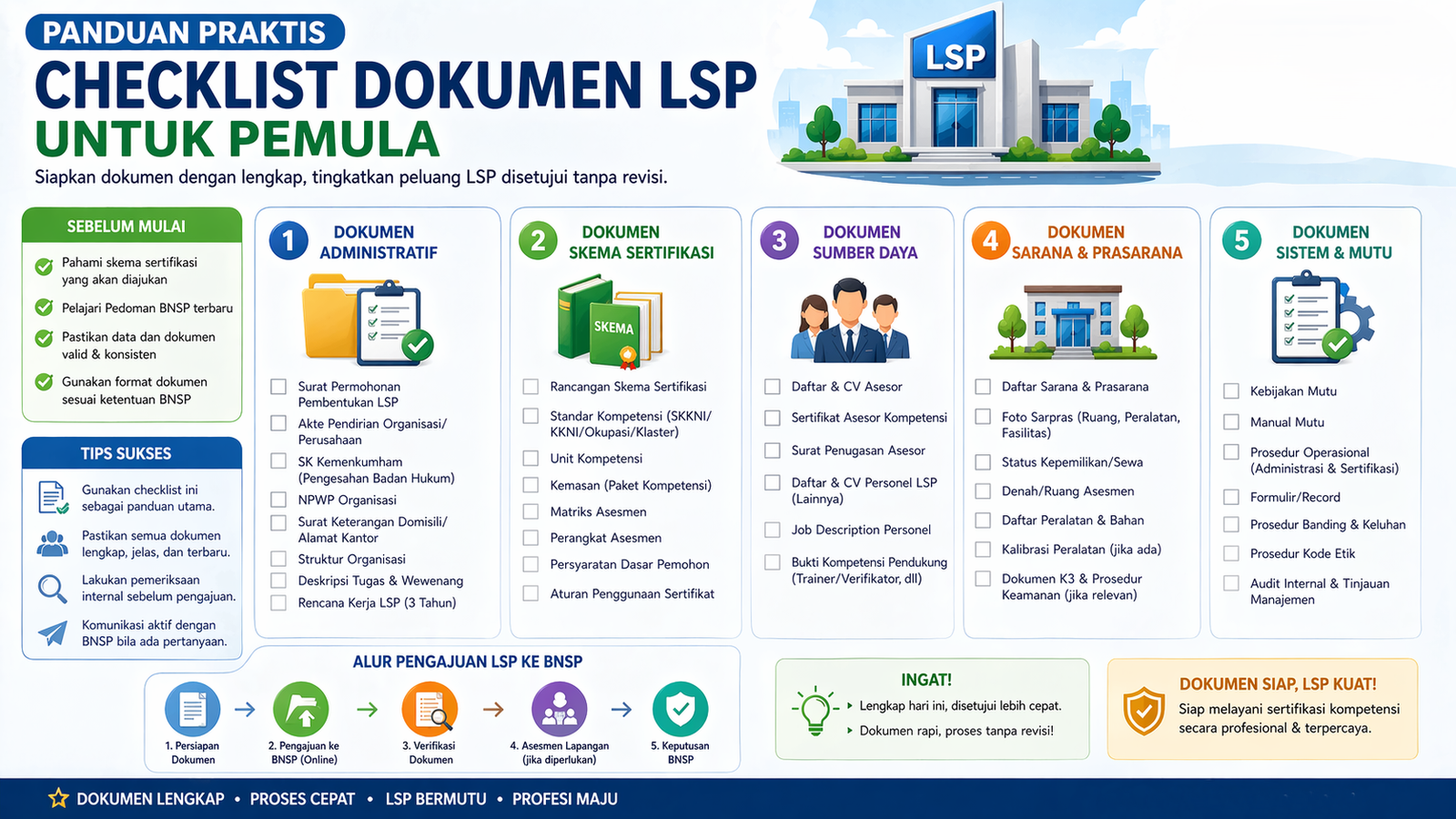 Panduan Praktis Checklist Dokumen LSP untuk Pemula