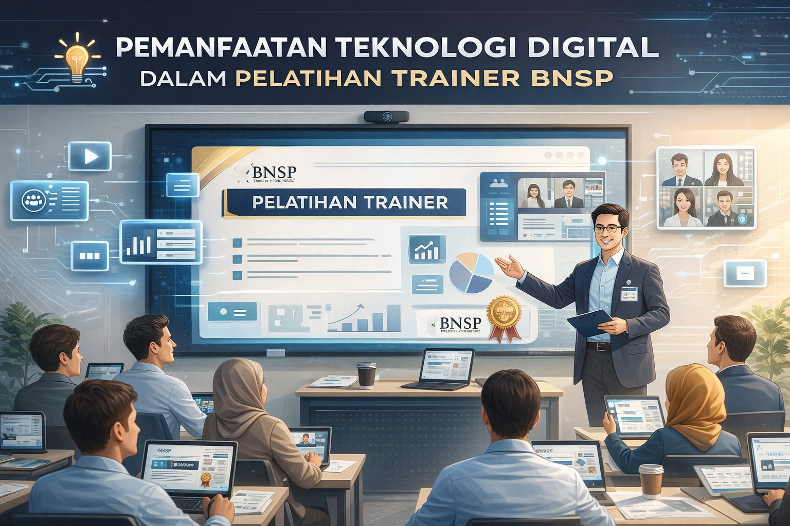 Pemanfaatan Teknologi Digital dalam Pelatihan Trainer BNSP
