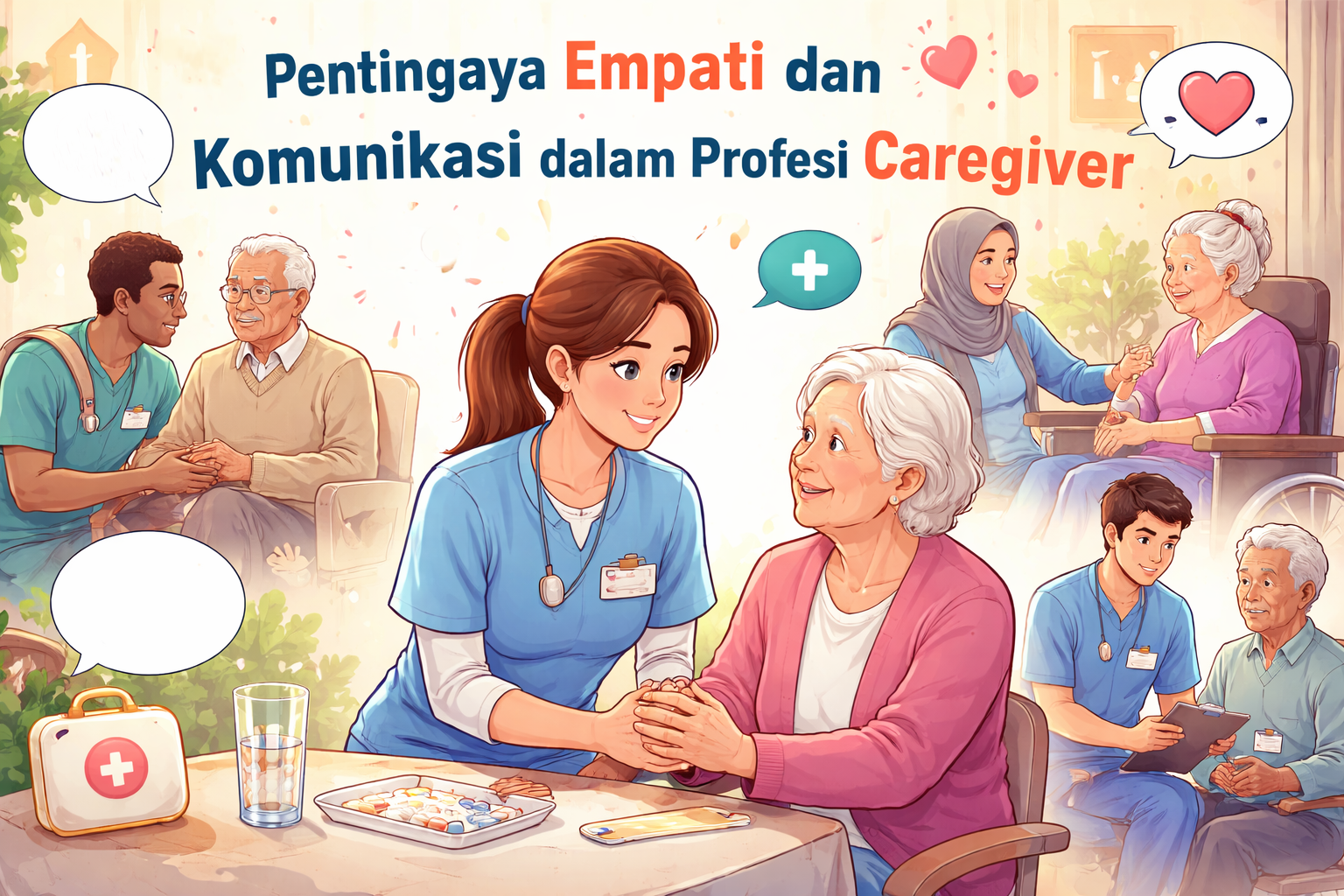 Pentingnya Empati dan Komunikasi dalam Profesi Caregiver