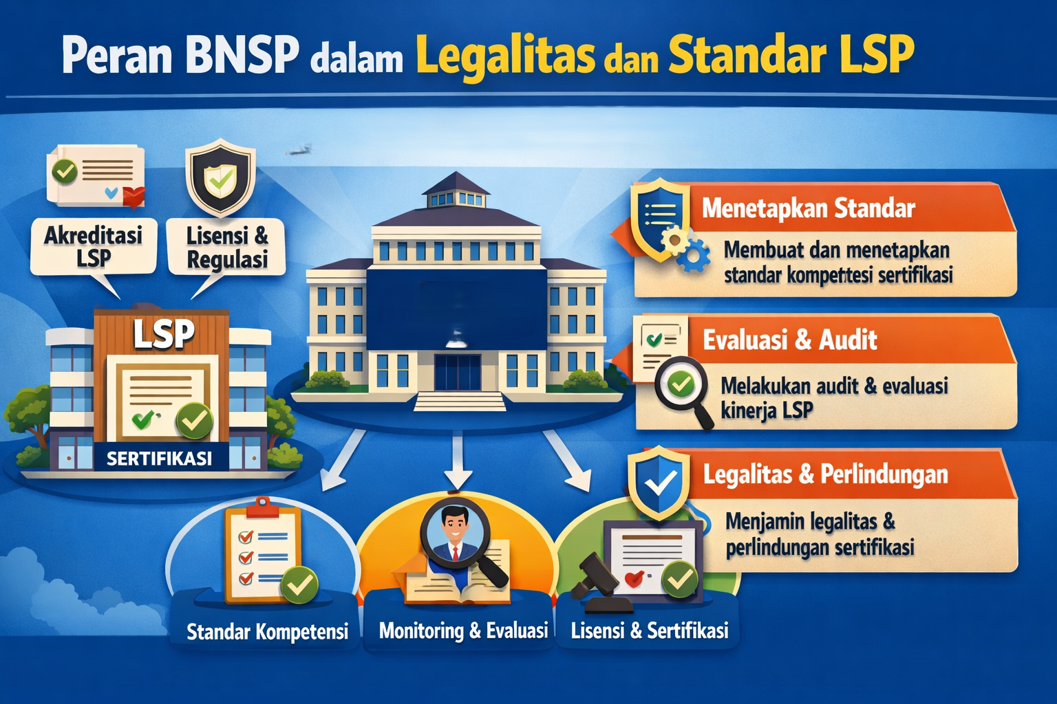 Peran BNSP dalam Legalitas dan Standar LSP