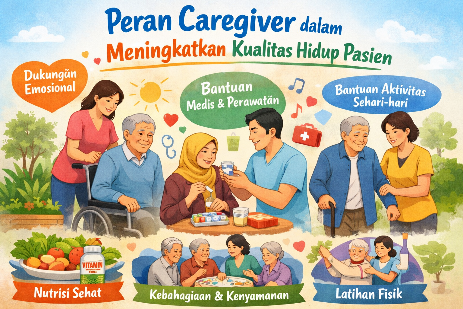Peran Caregiver Dalam Meningkatkan Kualitas Hidup Pasien