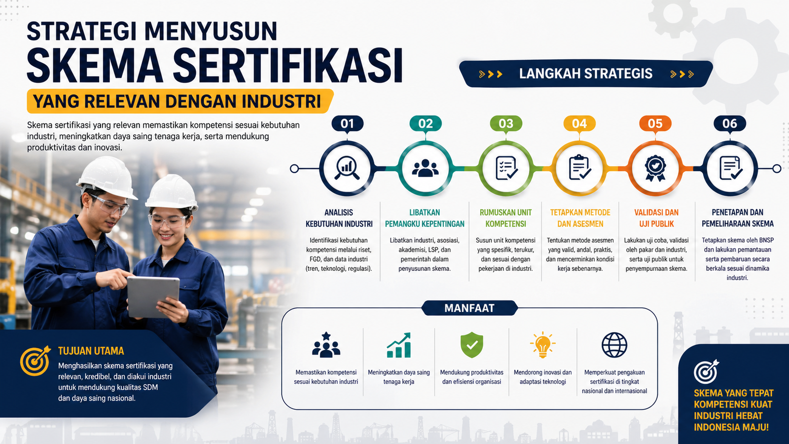 Strategi Menyusun Skema Sertifikasi yang Relevan dengan Industri