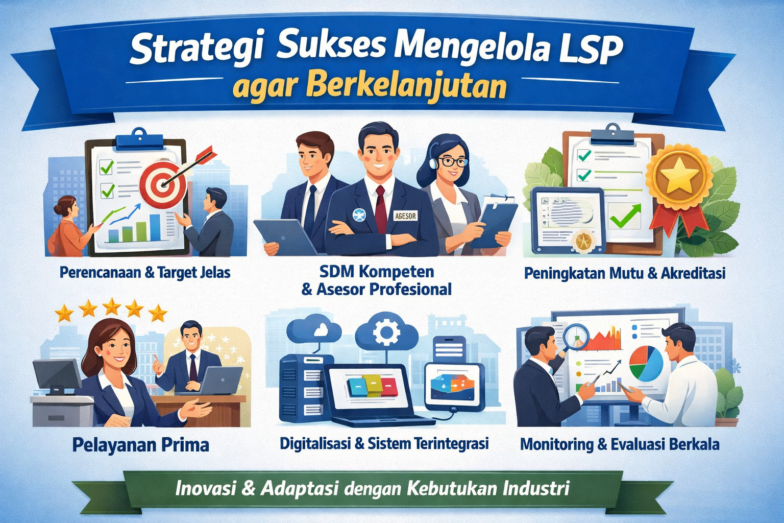 Strategi Sukses Mengelola LSP Agar Berkelanjutan