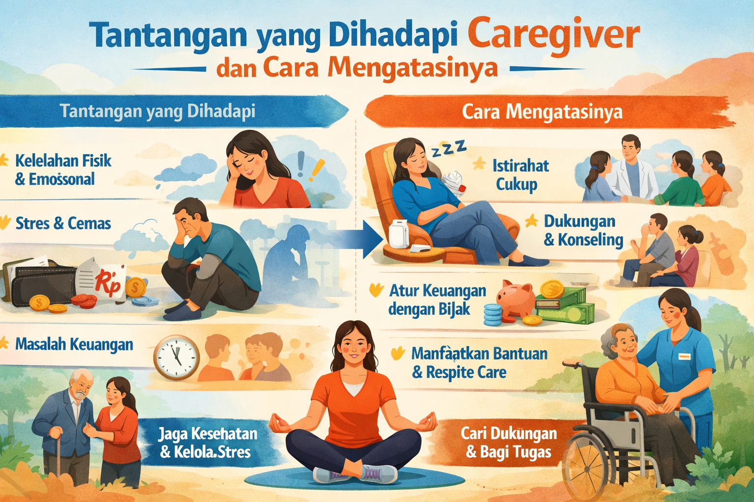 Tantangan yang Dihadapi Caregiver dan Cara Mengatasinya