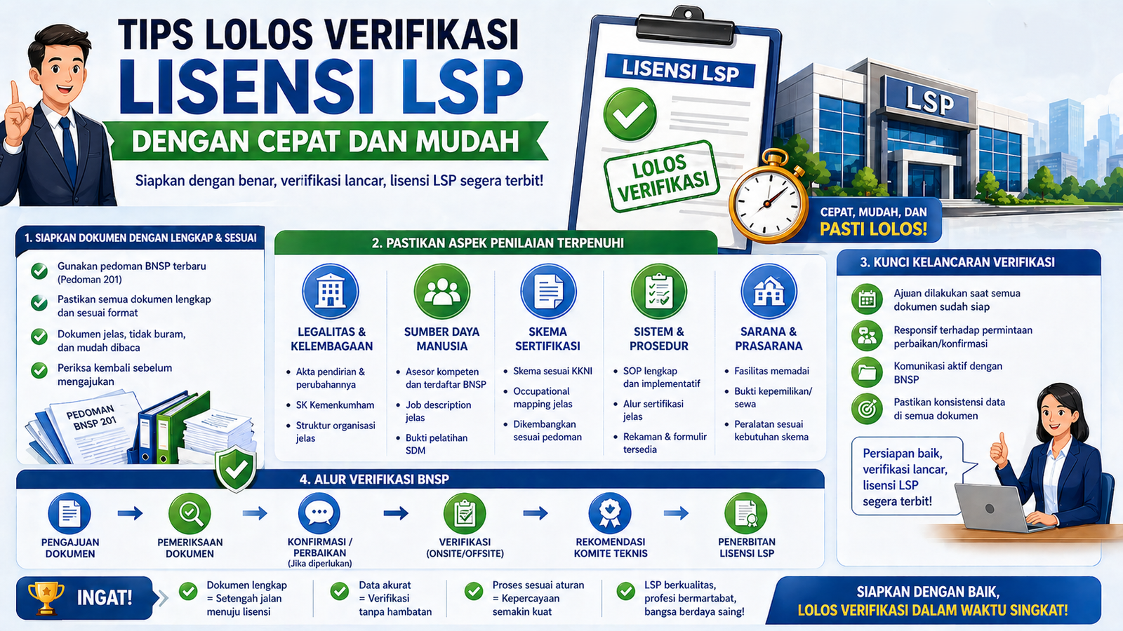 Tips Lolos Verifikasi Lisensi LSP dengan Cepat dan Mudah