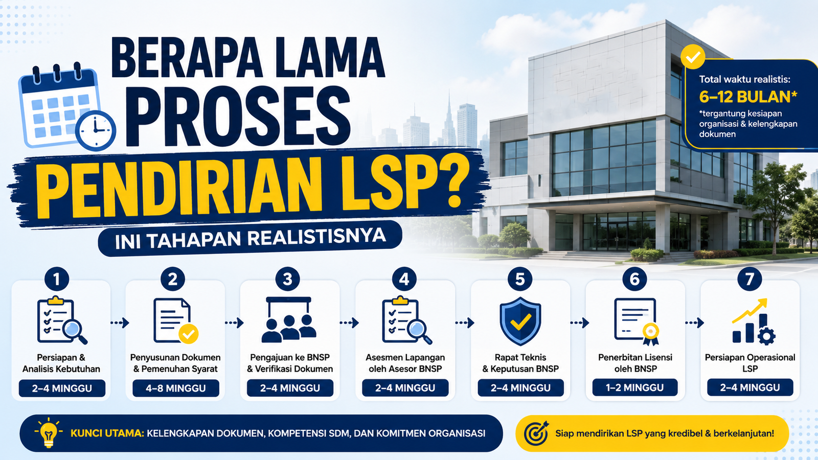 Berapa Lama Proses Pendirian LSP Ini Tahapan Realistisnya - Konsultan Pendirian LSP dan LPK Berapa Lama Proses Pendirian LSP Ini Tahapan Realistisnya