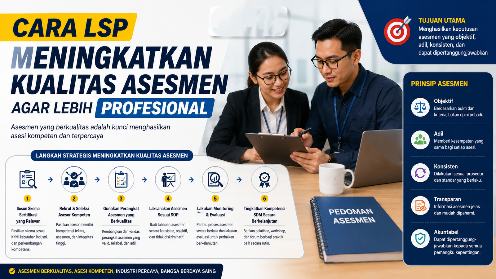 Cara LSP Meningkatkan Kualitas Asesmen agar Lebih Profesional