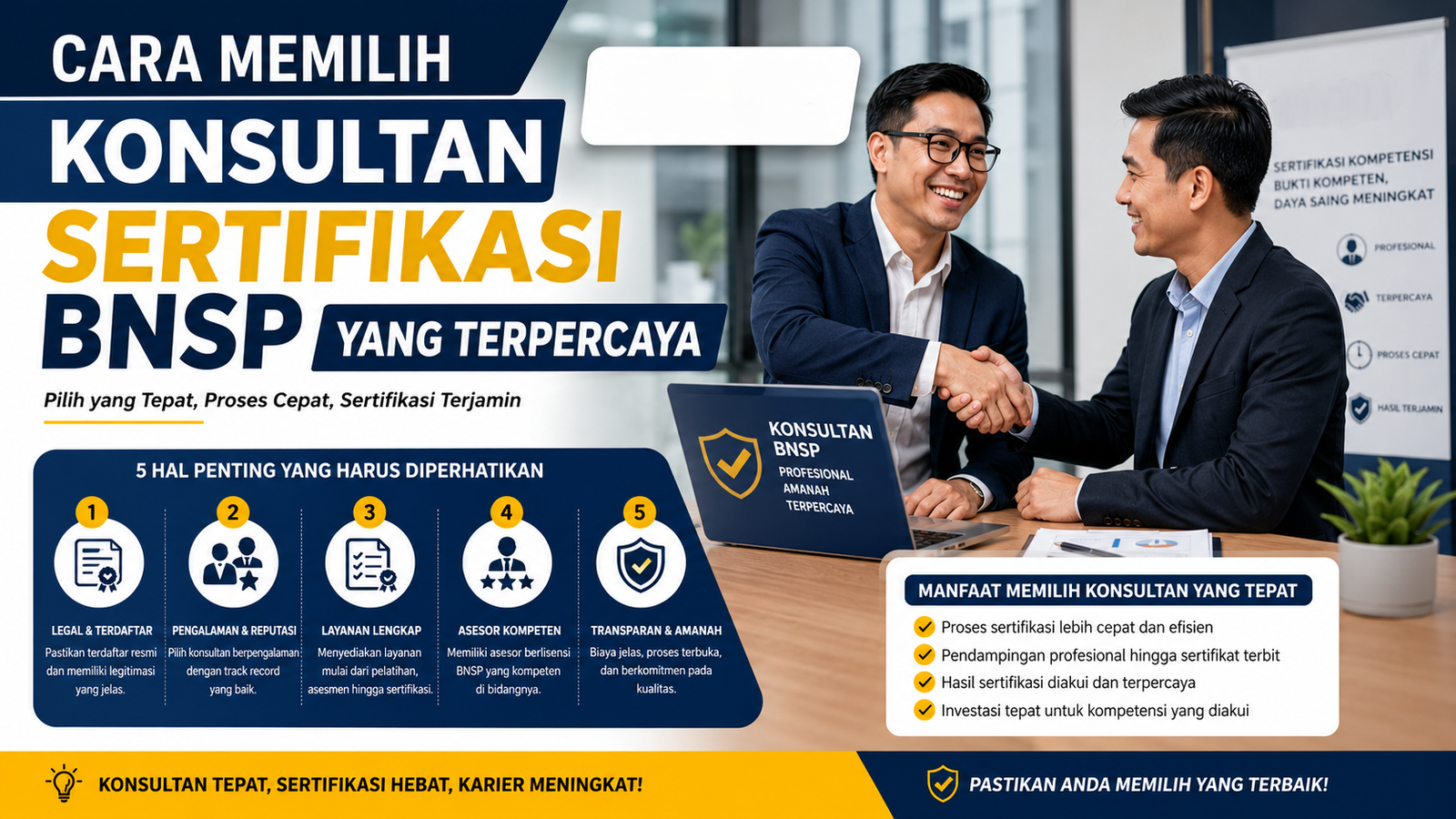 Cara Memilih Konsultan Sertifikasi BNSP yang Terpercaya