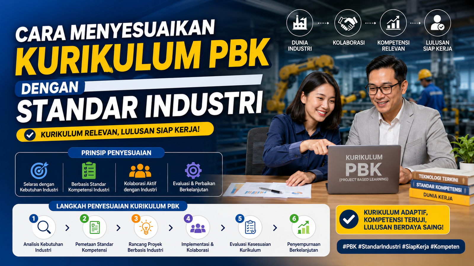 Cara Menyesuaikan Kurikulum PBK dengan Standar Industri
