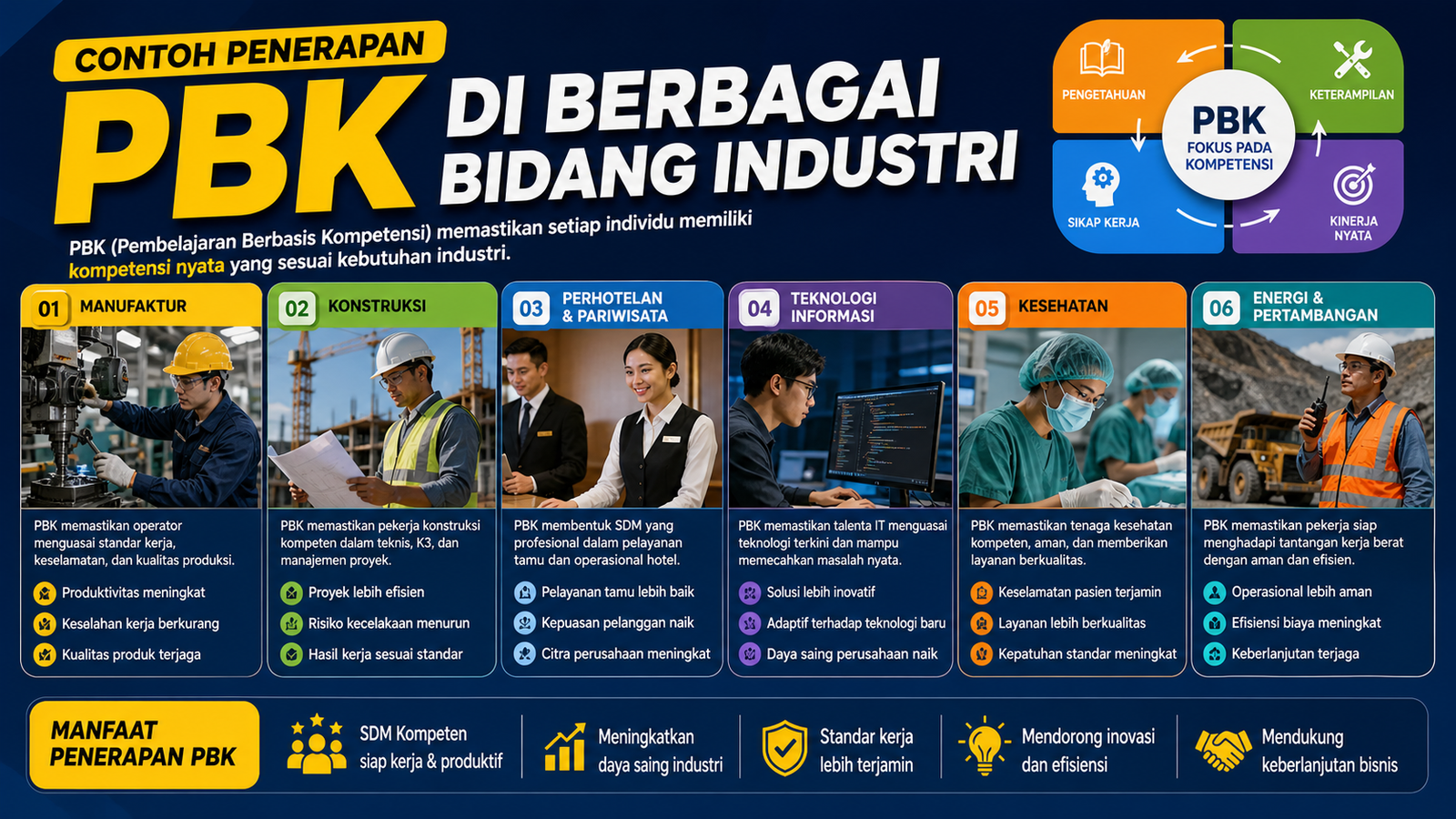 Contoh Penerapan PBK di Berbagai Bidang Industri