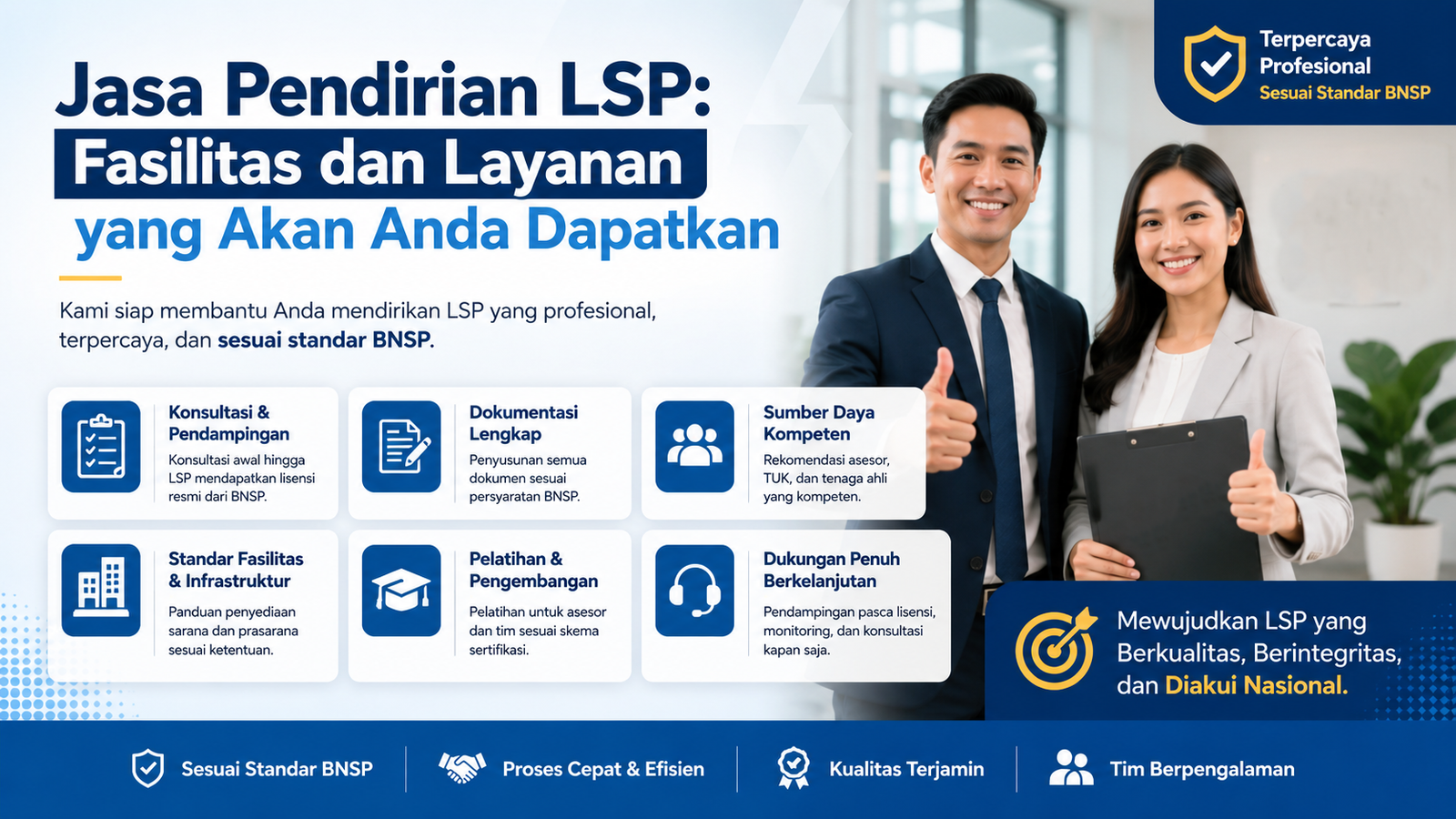 Jasa Pendirian LSP Fasilitas dan Layanan yang Akan Anda Dapatkan