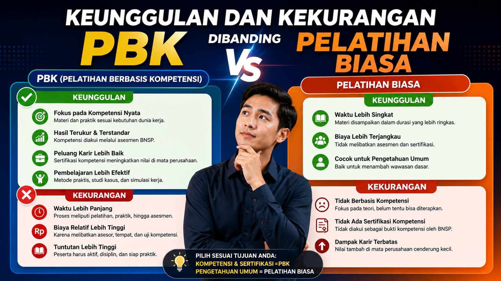 Keunggulan dan Kekurangan PBK Dibanding Pelatihan Biasa