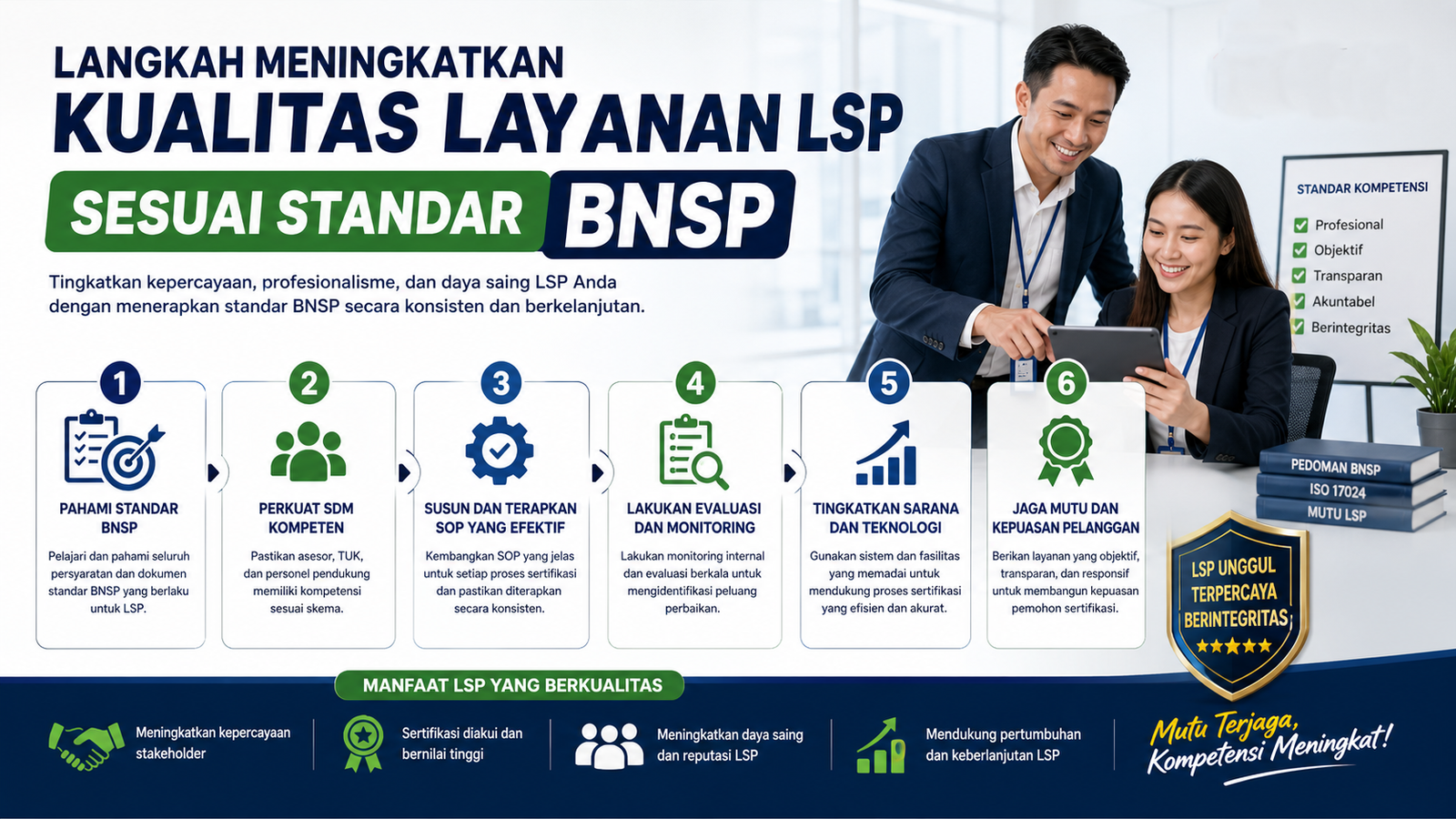 Langkah Meningkatkan Kualitas Layanan LSP Sesuai Standar BNSP
