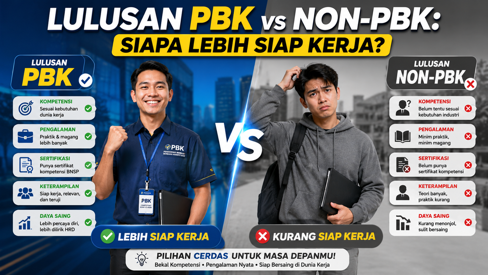 Lulusan PBK vs Non-PBK Siapa Lebih Siap Kerja