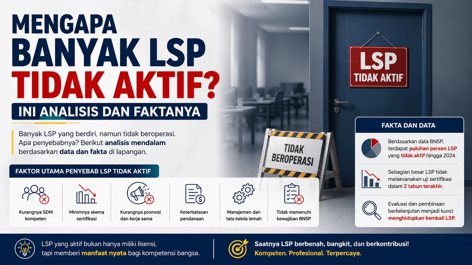Mengapa Banyak LSP Tidak Aktif Ini Analisis dan Faktanya