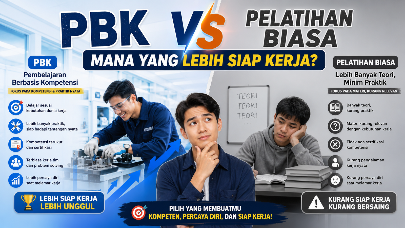 PBK vs Pelatihan Biasa Mana yang Lebih Siap Kerja