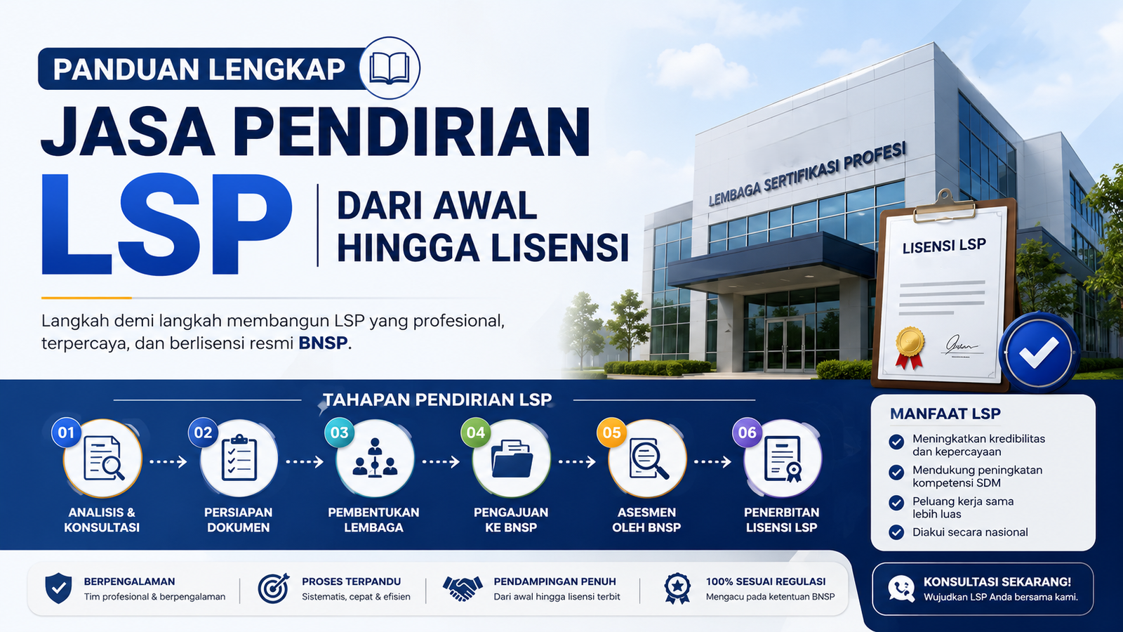 Panduan Lengkap Jasa Pendirian LSP dari Awal hingga Lisensi