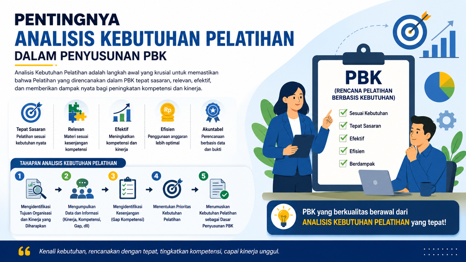 Pentingnya Analisis Kebutuhan Pelatihan dalam Penyusunan PBK