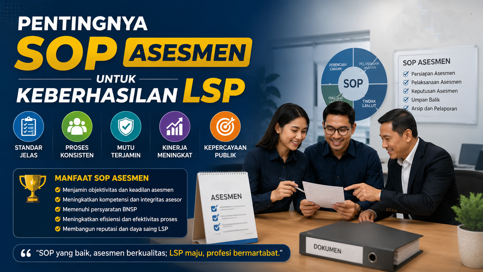 Pentingnya SOP Asesmen untuk Keberhasilan LSP