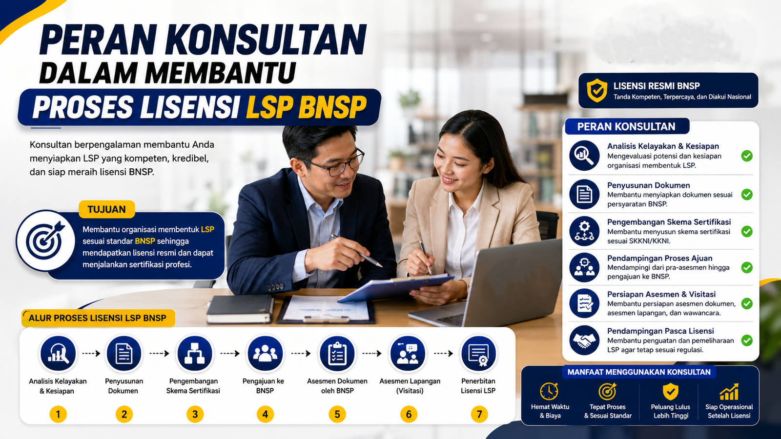 Peran Konsultan dalam Membantu Proses Lisensi LSP BNSP