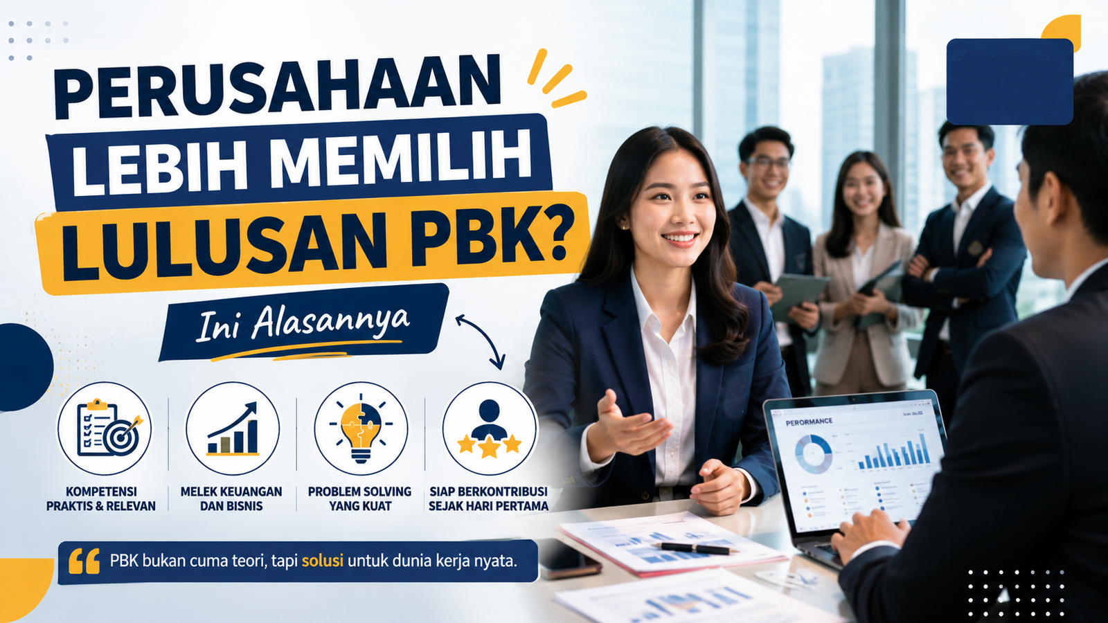 Perusahaan Lebih Memilih Lulusan PBK Ini Alasannya