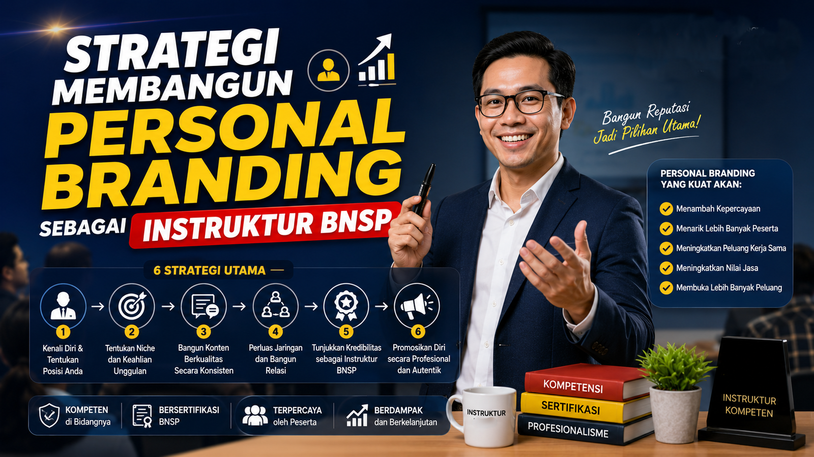 Strategi Membangun Personal Branding sebagai Instruktur bnsp
