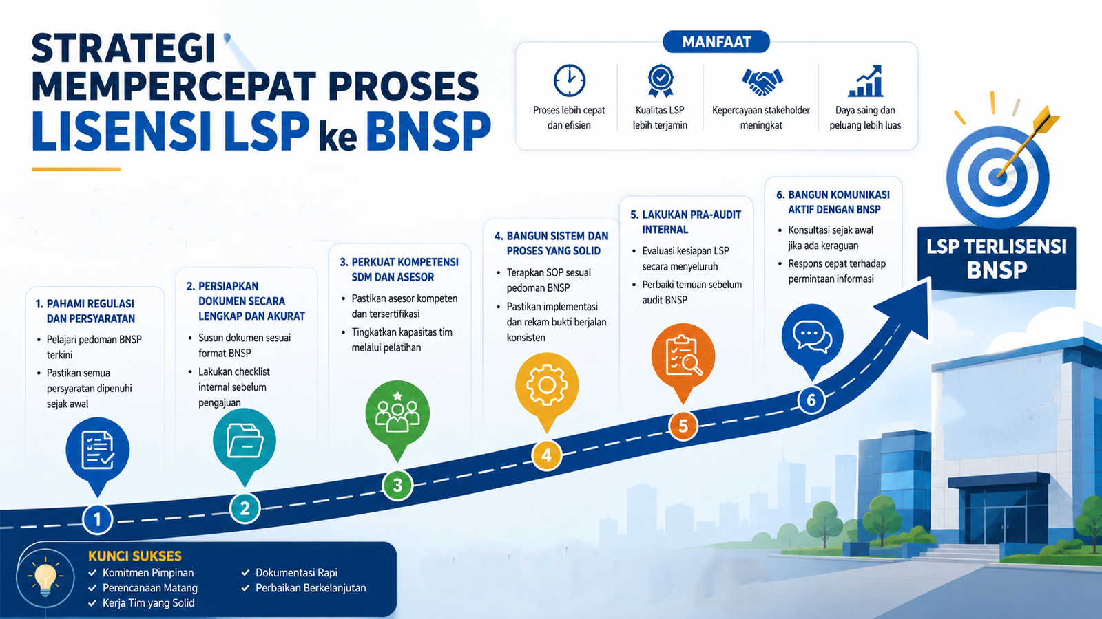 Strategi Mempercepat Proses Lisensi LSP ke BNSP