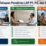 Tahapan Pendirian LSP P1 P2 dan P3 Secara Realistis - Konsultan Pendirian LSP dan LPK Tahapan Pendirian LSP P1 P2 dan P3 Secara Realistis