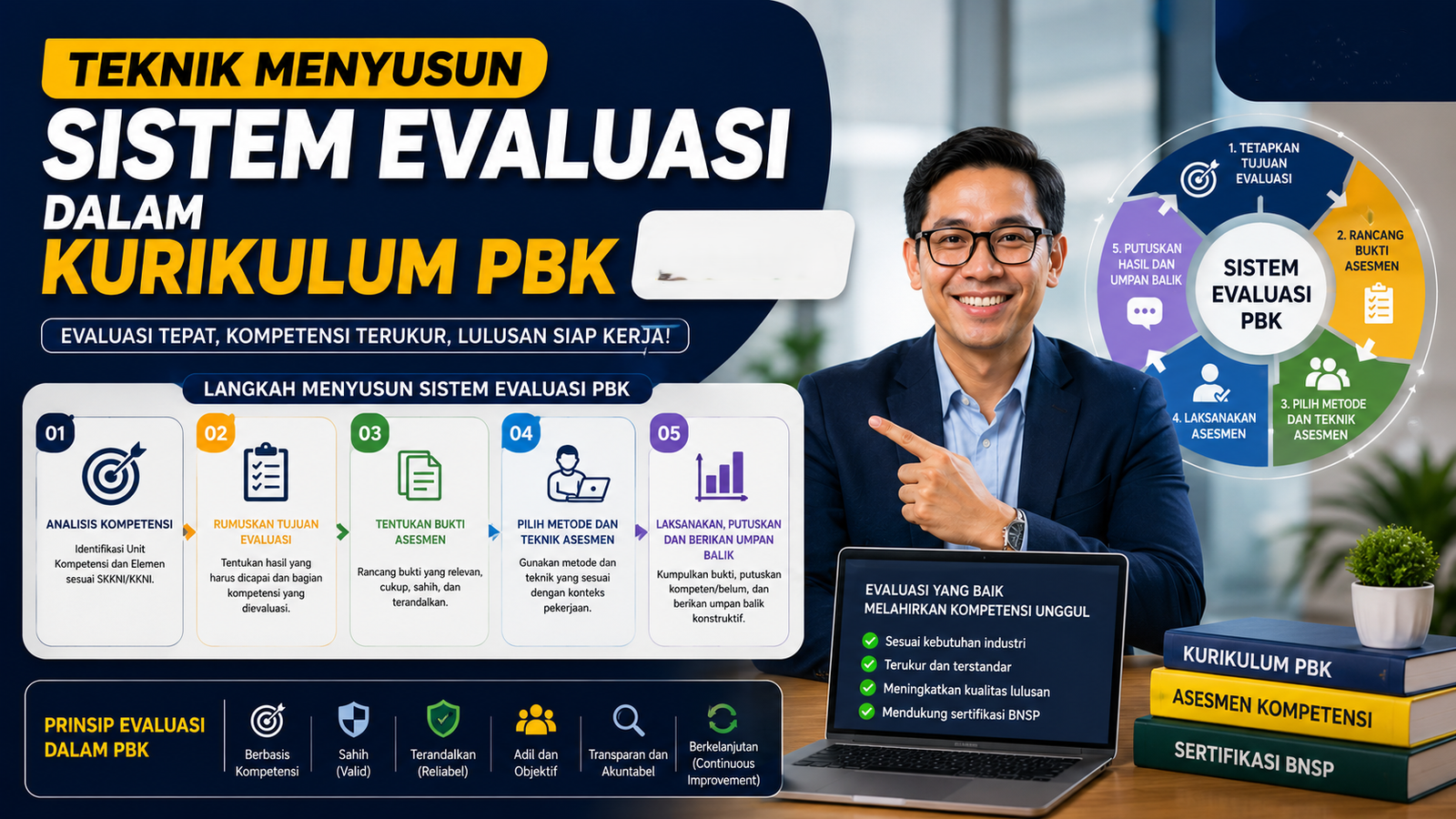 Teknik Menyusun Sistem Evaluasi dalam Kurikulum PBK BNSP